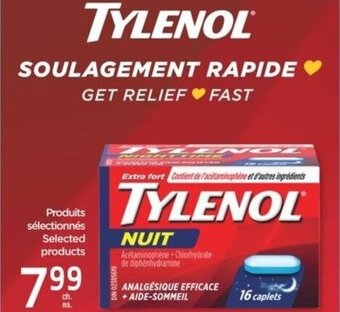 Jean Coutu Tylenol Selected Products offer
