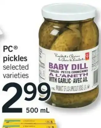 Fortinos PC Pickless offer