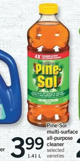 Fortinos Pine-Sol Multi-Surface All-Purpose Cleaner offer
