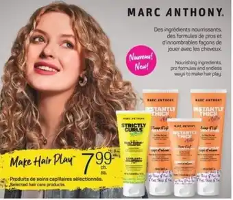 Jean Coutu Marc Anthony Hair Care Products offer
