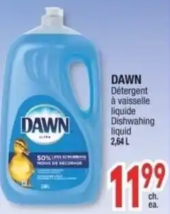 Jean Coutu Dawn Dishwashing Liquid 2,64 L offer
