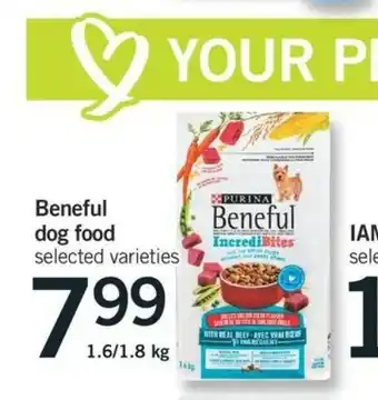 Fortinos Beneful Dog Food offer