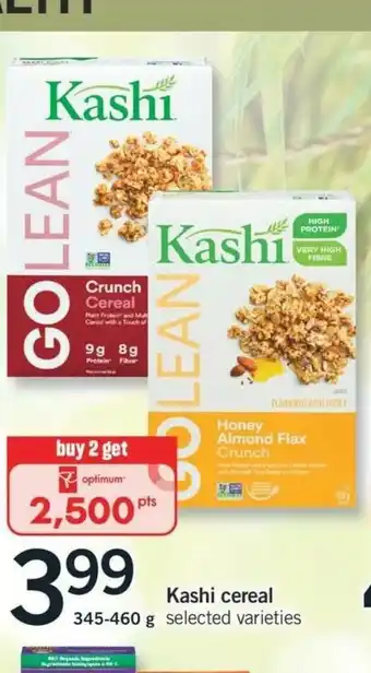 Fortinos Kashi Cereal offer