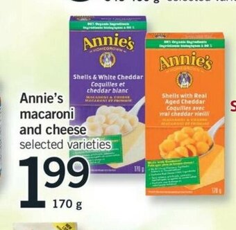 Fortinos Annie's Macaroni And Cheese offer