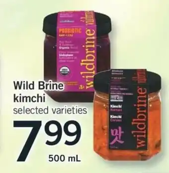Fortinos Wild Brine Kimchi offer