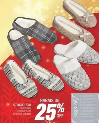 Jean Coutu Studio Slippers offer