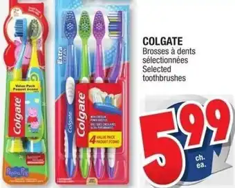 Jean Coutu Colgate Toothbrushes offer