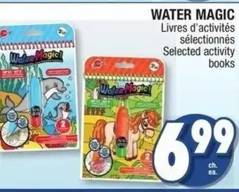 Jean Coutu Water Magic Activity Books offer