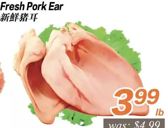 Seasons Foodmart Fresh pork ear offer