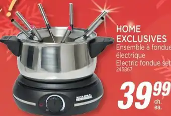 Jean Coutu Home Exclusives Electric Fondue Set offer