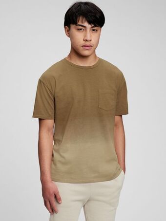 Gap Teen 100% organic cotton pocket t-shirt offer