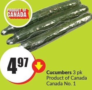 FreshCo Cucumbers offer