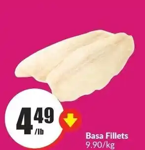 FreshCo Basa Fillets offer
