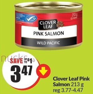 FreshCo Clover Leaf Pink Salmon 213 g offer