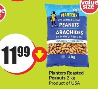 FreshCo Planters Roasted Peanuts 2 kg offer