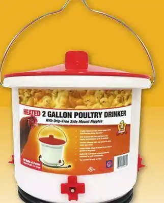Princess Auto Heated poultry drinkers offer