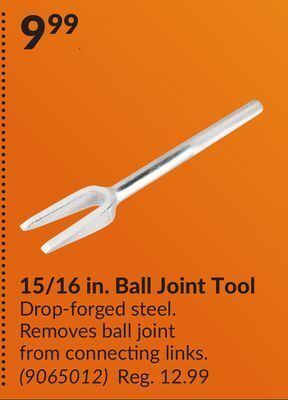 Princess Auto 15/16 in. ball joint tool offer