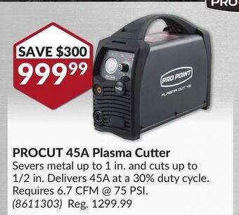 Princess Auto Procut 45a plasma cutter offer