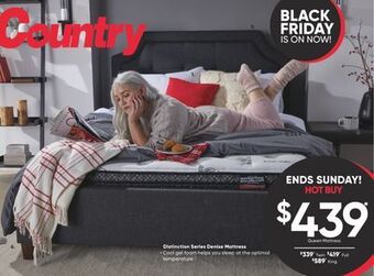 Sleep Country Distinction series denise mattress offer