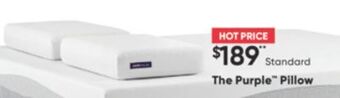 Sleep Country The purple pillow offer