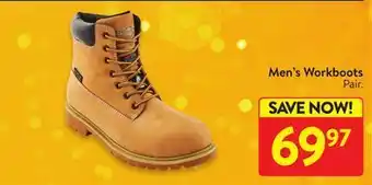 Walmart Men's workboots offer