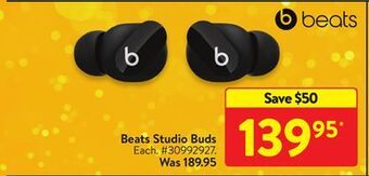 Walmart Beats studio buds offer