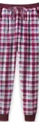 Walmart Ladies' george plush sleep pants offer