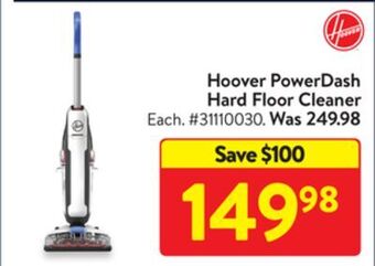 Walmart Hoover powerdash hard floor cleaner offer