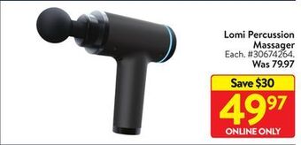 Walmart Lomi percussion massager offer