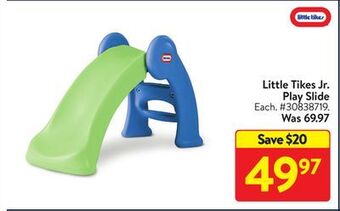 Walmart Little tikes jr. play slide offer