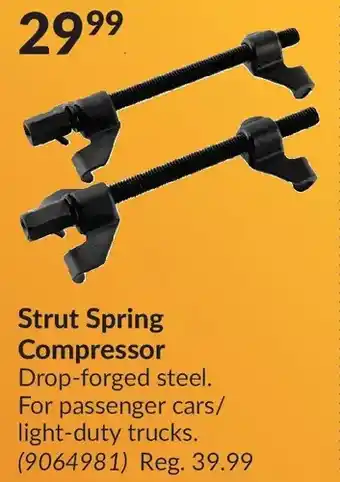 Princess Auto Performance tool strut spring compressor offer
