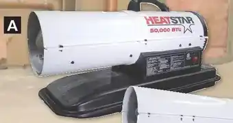 Princess Auto Heatstar forced-air kerosene heaters 50,000 btu offer