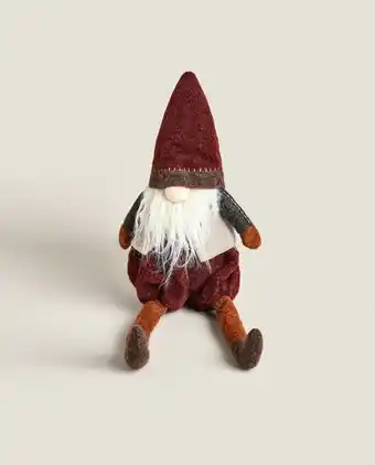 Embroidered christmas gnome