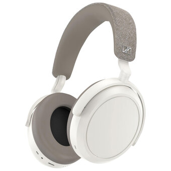 Best Buy Sennheiser momentum 4 over-ear noise cancelling bluetooth headphones - white offer