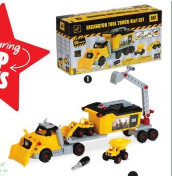Canadian Tire Cat 3-in-1 truck set offer