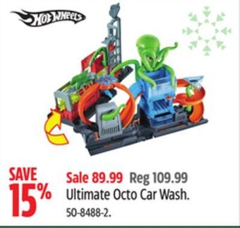 Canadian Tire Hot wheels ultimate octo car wash offer