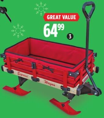Canadian Tire Millside cushion for convertible wagon/ sleigh offer