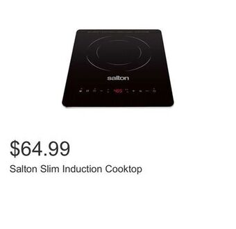Costco Salton slim induction cooktop offer