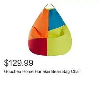 Costco Gouchee home harlekin bean bag chair offer