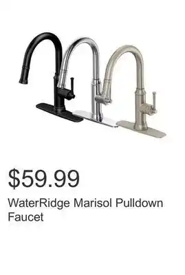 Costco Waterridge marisol pulldown faucet offer