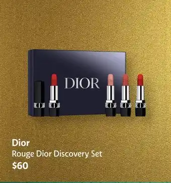 Sephora Rouge dior discovery set offer
