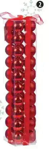 Canadian Tire Decorative 50-pc ornaments ball set offer