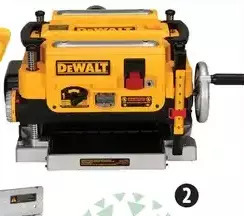 Canadian Tire Dewalt 13" 15a three-knife planer offer