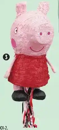 Canadian Tire Peppa pig 3d pinata offer