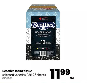Real Canadian Superstore Scotties facial tissue offer