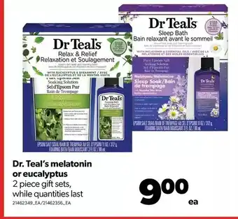 Real Canadian Superstore Dr. teal's melatonin or eucalyptus offer