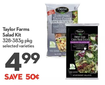 Longo's Taylor farms salad kit offer