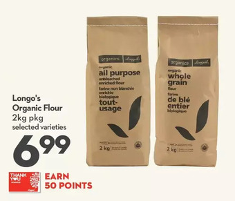 Longo's Longo's organic flour offer