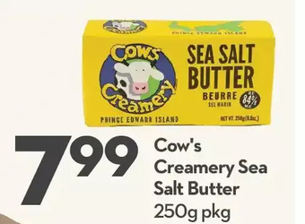Longo's Cow's creamery sea salt butter offer