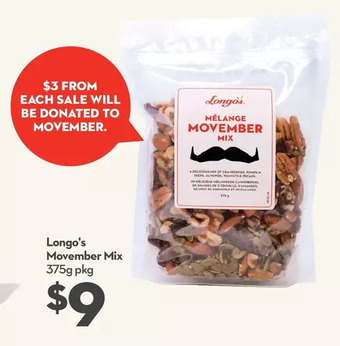 Longo's Longo's movember mix offer